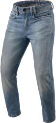 Revit Detroit 3 Tapered extra rövidített motoros farmernadrág középkék vintage