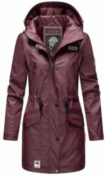Navahoo női téli esőkabát kapucnival Deike, bor