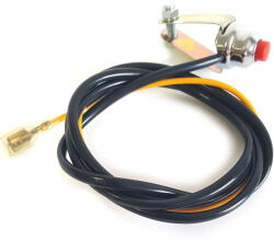  intrerupator P/O buton pe ghidon, cu colier, cablu 120cm, normal deschis US-151-070 (US-151-070)
