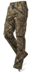 LOSHAN Férfinadrág bélelt Loshan MXD Real Tree minta sötét