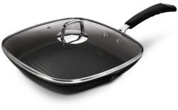 Berlinger Haus Black Professional Line grill serpenyő titán bevonattal, hőálló szilikon nyéllel, fed (BH-6130)