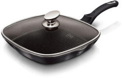 Berlinger Haus Carbon Pro Collection grill serpenyő márvány bevonattal, fedővel (BH-6909)