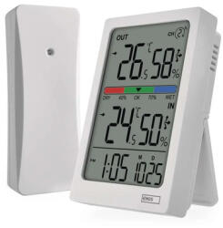 EMOS digitális hőmérő páratartalom-mérővel vezeték nélküli érzékelővel E0558W (E0558W)