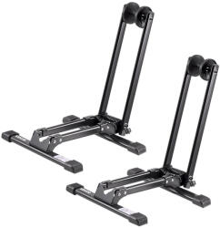 VEVOR 2 darabos összecsukható kerékpártartó szett szabadon álló biciklitartó 20-29" kerékpárokhoz, max. 50 mm gumiszélességig (JYZXCTFJHSHJVBGSV001V0)