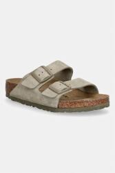 Birkenstock papucs velúrból Arizona - zöld Női 44
