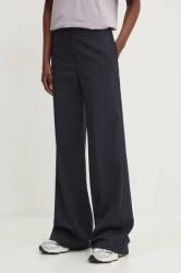 HUGO nadrág gyapjú keverékből - sötétkék 42