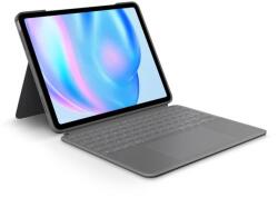 Logitech Combo Touch iPad Air 11-inch (M2), iPad Air (5th Gen) UK billentyűzetes tok oxfordi szürke (920-012635) (920-012635) (920-012635)