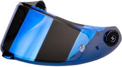 Scorpion Vizieră Scorpion KDS-F-04 pentru căști EXO-RACE Air, albastru oglindă (SCRP161-526-70)