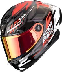 Scorpion Cască integrală pentru motocicletă Scorpion EXO-RACE Air Kobra FIM2 negru-roșu (SCRP161-513-24)