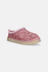 UGG gyerek velúr papucs TAZZ SUN STITCH - rózsaszín 38