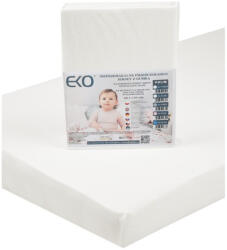  EKO matracvédő gumis lepedő Jersey 120x60 cm - fehér