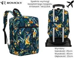 ZELLIA Rovicky Hátizsák Mintás R-Pl-01-9005 09 - 40X 25 X 20 Cm (ZLK-rpl019005-09-)