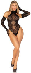  Csipkés body kesztyűvel 2-Piece Set Teddy and Gloves