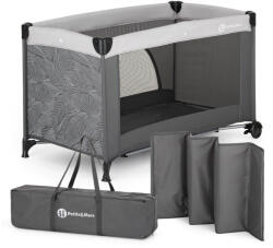 PETITEMARS PETITE&MARS Utazóágy Nyja Urban Jungle Charcoal - vital24