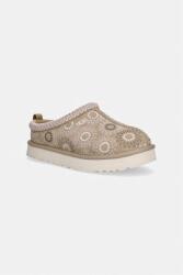 UGG gyerek velúr papucs TAZZ SUN STITCH - bézs 37