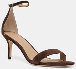 Lauren Ralph Lauren velúr szandál Allie Mid - barna Női 36.5