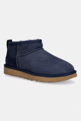 UGG velúr hócipő W Classic Ultra Mini - sötétkék Női 41