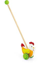 Viga Wooden riding toy Viga hen (32730-viga01-50964-ora) - pcone