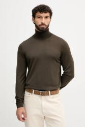 HUGO BOSS gyapjú pulóver - zöld S - answear - 52 990 Ft