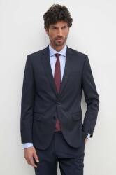 BOSS gyapjú kabát - sötétkék 56 - answear - 146 990 Ft