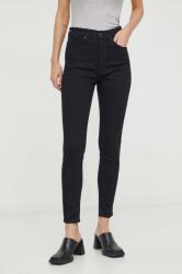 Levi's farmer RETRO HIGH SKINNY - fekete 28/30