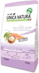 Gheda Unica Natura Mono pisztrángos száraztáp közepes és nagytestű felnőtt kutyának 12kg