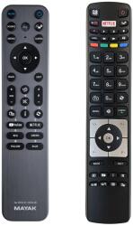 GENERAL GOGEN RC5118 - telecomandă compatibilă de marcă General metalic cu iluminare de fundal