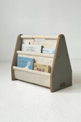 baby wood Bibliotecă XS - albă