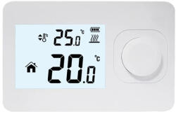 HC-Control digitális termosztát zóna vezérlőhöz, rádió frekvenciás, nem programozható, 301RF-P