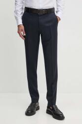 HUGO BOSS gyapjú nadrág - sötétkék 56 - answear - 95 990 Ft