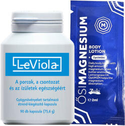 LeViola kapszula 90 db + Ajándék Ősi Magnézium testápoló minta