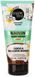 Organic Shop barnító krém kókusszal és monoival, világos, 150 ml - hajvarazs