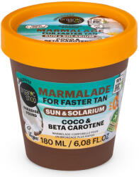 Organic Shop barnítást gyorsító dzsem napozáshoz és szoláriumhoz kókusszal és béta-karotinnal , 180ml - hajvarazs
