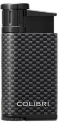 Colibri Evo CF fekete szivaröngyújtó - ferde jet lánggal, karbon mintával (C-LI520C30)