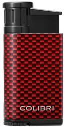 Colibri Evo CF piros szivaröngyújtó - ferde jet lánggal, karbon mintával (C-LI520C32)