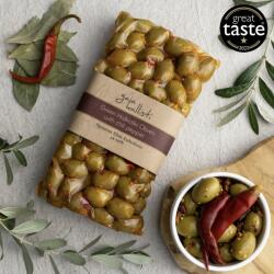  Zöld olívabogyó Halkidiki chili paprika pelyhekkel (154)