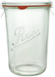 Rex prémium befőttes üveg 850 ml, légmentesen zárható, 6 darabos készlet
