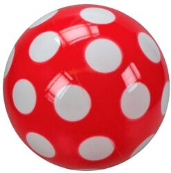  Pöttyös lakkfényű labda - 28 cm, többféle (19028)