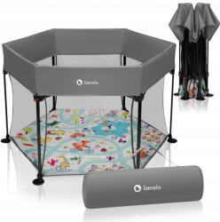 Lionelo Utazó Járóka Görgős Szürke Többszínű (Kojec dla dziecka turystyczny Roel)