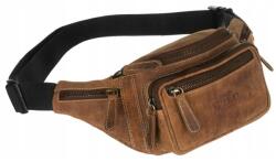  Wild Férfi Bőr Ővtáska 2506-Mh/3527 Világos Barna (09706767)