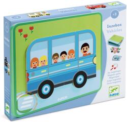 DJECO Mágneses kirakós Járművek (DJ03074)