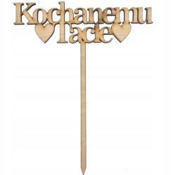 Loveart Fa topper Kedves Apának Loveart 13 cm Apák napja Dekoráció a csúcson (LVSK-2154)