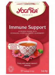 YOGI TEA Immunerősítés echinacea csipkebogyó fahéj gyömbér Öko (4012824403222)