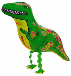 Mezőfi Team Kft Sétáló dínoszaurusz, fólia lufi, 80 x 40 cm