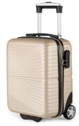 ORMI Mini bőrönd 40x30x20 cm Wizzair Ryanair ingyenes kézipoggyász méret arany szín (rh-1203-gold)