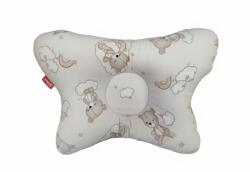 Scamp babapárna laposfejűség ellen/Minky Light brown bear (BLP034)