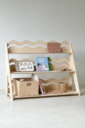 baby wood WAVE L polc - természetes - banaby - 68 762 Ft