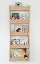 baby wood WAVE L polc - természetes - banaby - 58 187 Ft