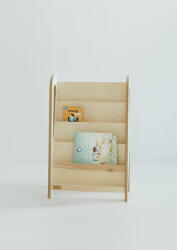 baby wood SLIM S könyvespolc - természetes