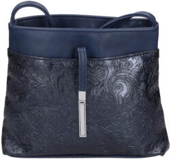Karen rostbőr táska D 099 kék virágos